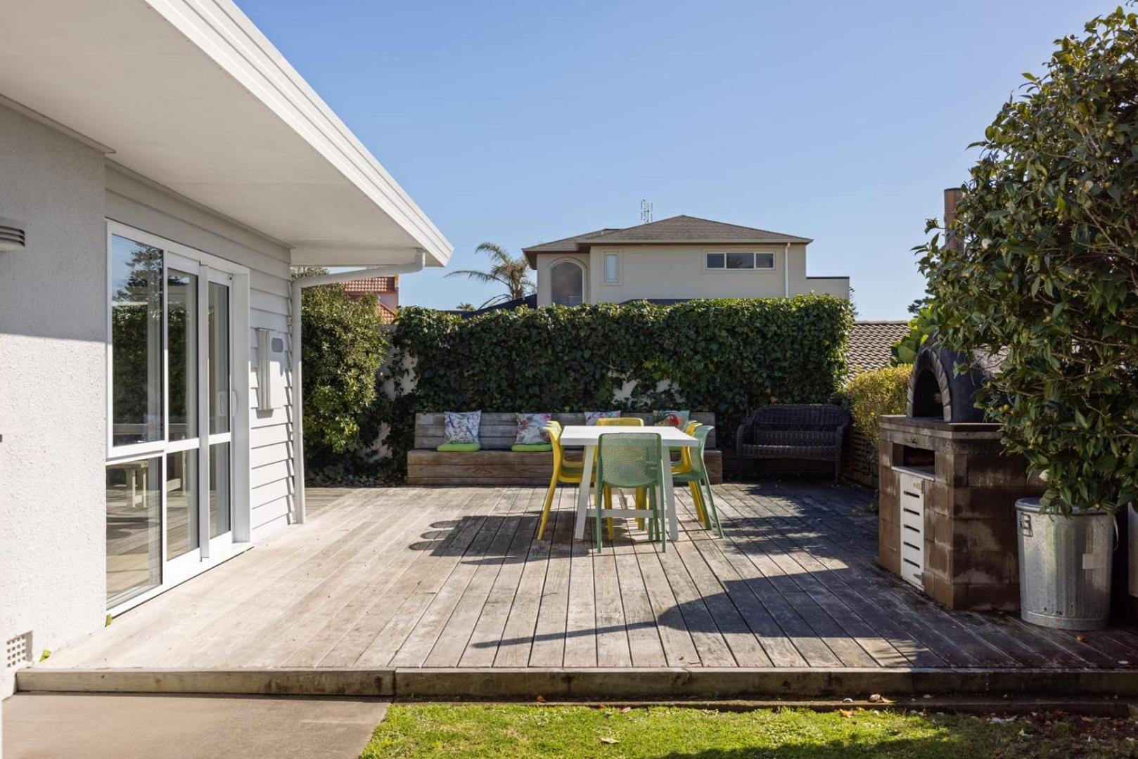 Villa Seaside Beach Retreat - Outdoor Living à Mount Maunganui Extérieur photo